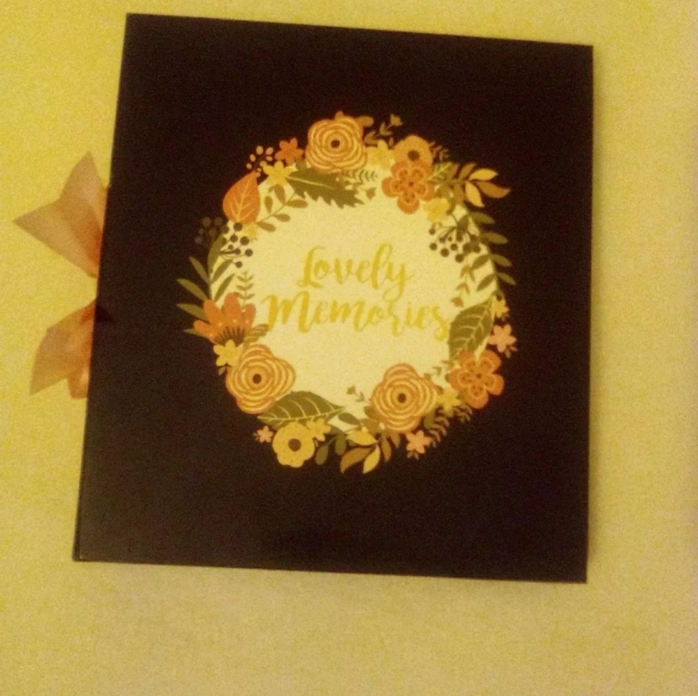 'Lovely Memories' Post Bound Photo Album